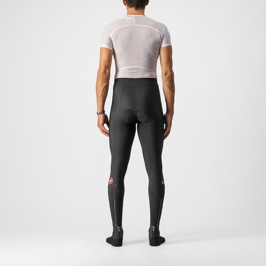 Leggins Castelli ENTRATA Hombre Negras | 872-REGJTI