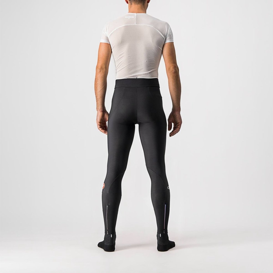 Leggins Castelli ENTRATA NO PAD Hombre Negras | 915-FQIEHR