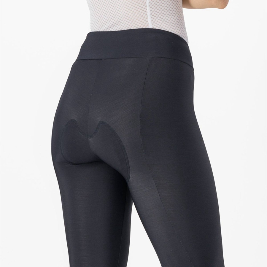 Leggins Castelli ENTRATA W Mujer Negras | 052-SUXYKQ