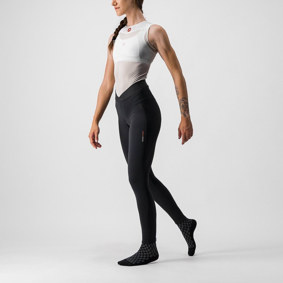 Leggins Castelli MENO WIND W Mujer Negras | 510-BTPOVG