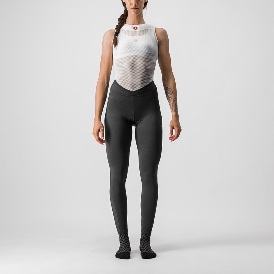 Leggins Castelli MENO WIND W Mujer Negras | 510-BTPOVG