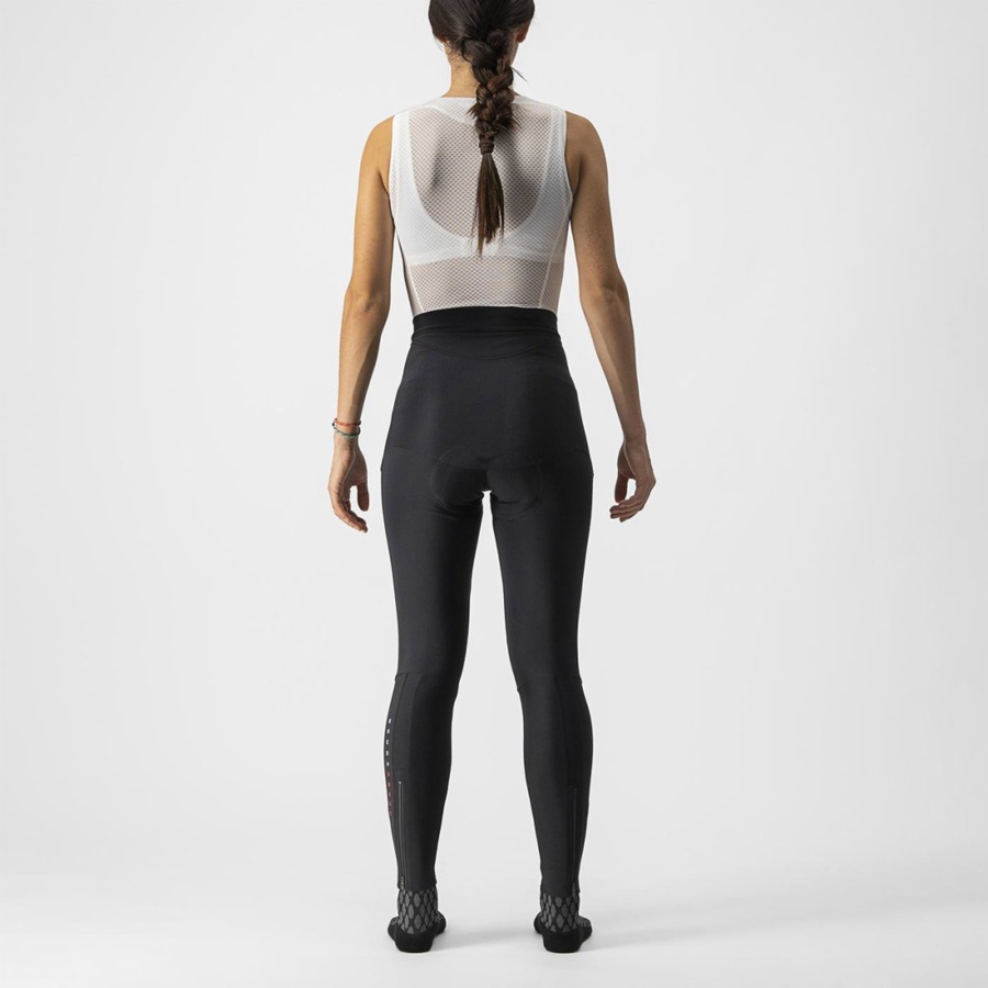 Leggins Castelli SORPASSO RoS W Mujer Negras | 142-UHKSVO