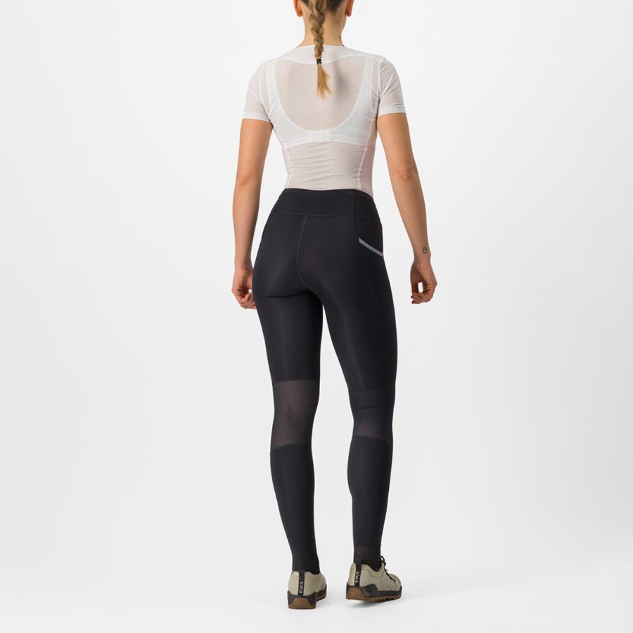 Leggins Castelli UNLIMITED TRAIL W Mujer Negras | 526-NPUQID