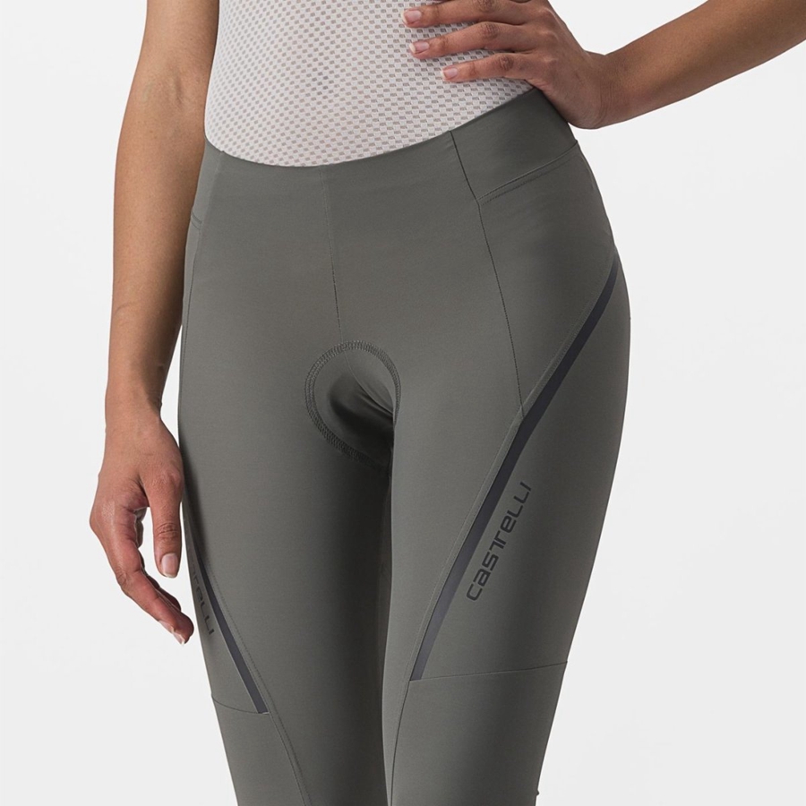 Leggins Castelli VELOCISSIMA 3 KNICKER Mujer Gris Gris Oscuro | 943-XOJWZF