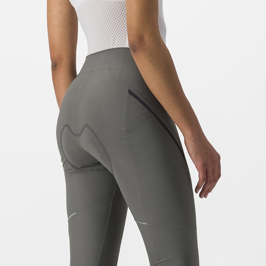 Leggins Castelli VELOCISSIMA 3 KNICKER Mujer Gris Gris Oscuro | 943-XOJWZF