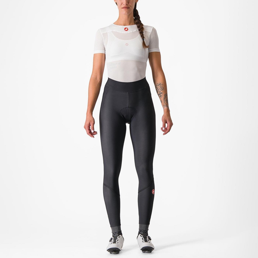 Leggins Castelli VELOCISSIMA THERMAL Mujer Negras Negras | 869-UEMHWR