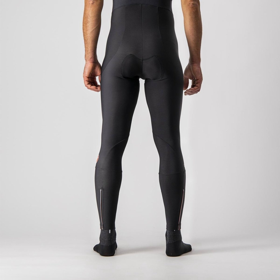 Medias Con Tirantes Castelli ENTRATA Hombre Negras | 791-MFBHAP