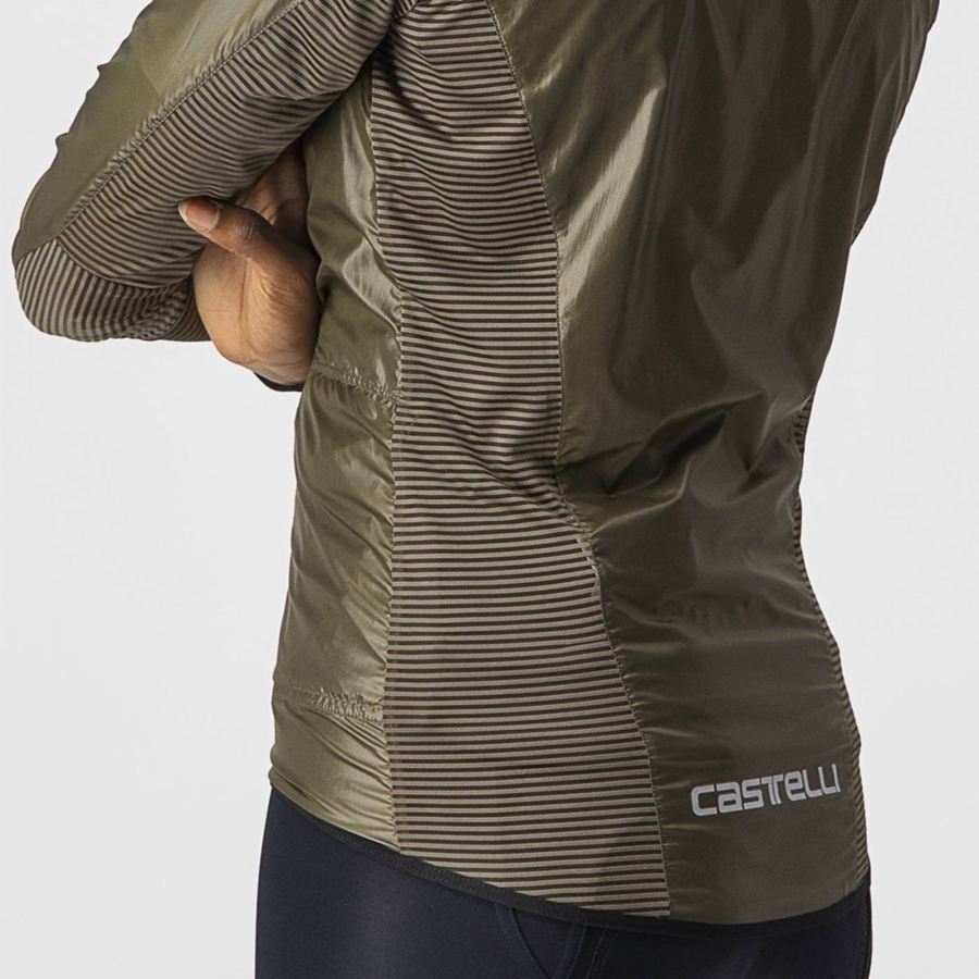 Proteccion Castelli ARIA SHELL W Mujer Marrones | 940-DCOIPL