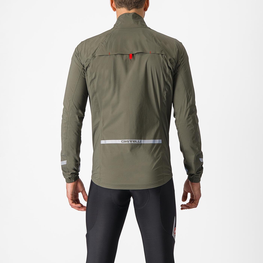 Proteccion Castelli EMERGENCY 2 RAIN Hombre Verde | 130-DZPNGO