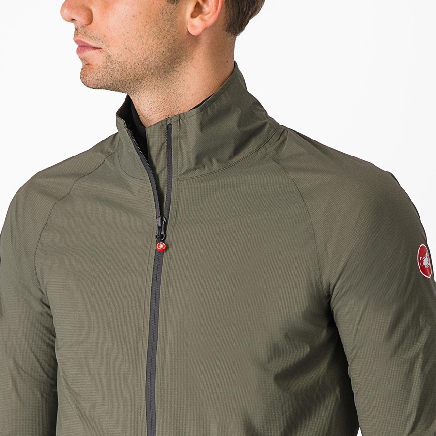 Proteccion Castelli EMERGENCY 2 RAIN Hombre Verde | 130-DZPNGO