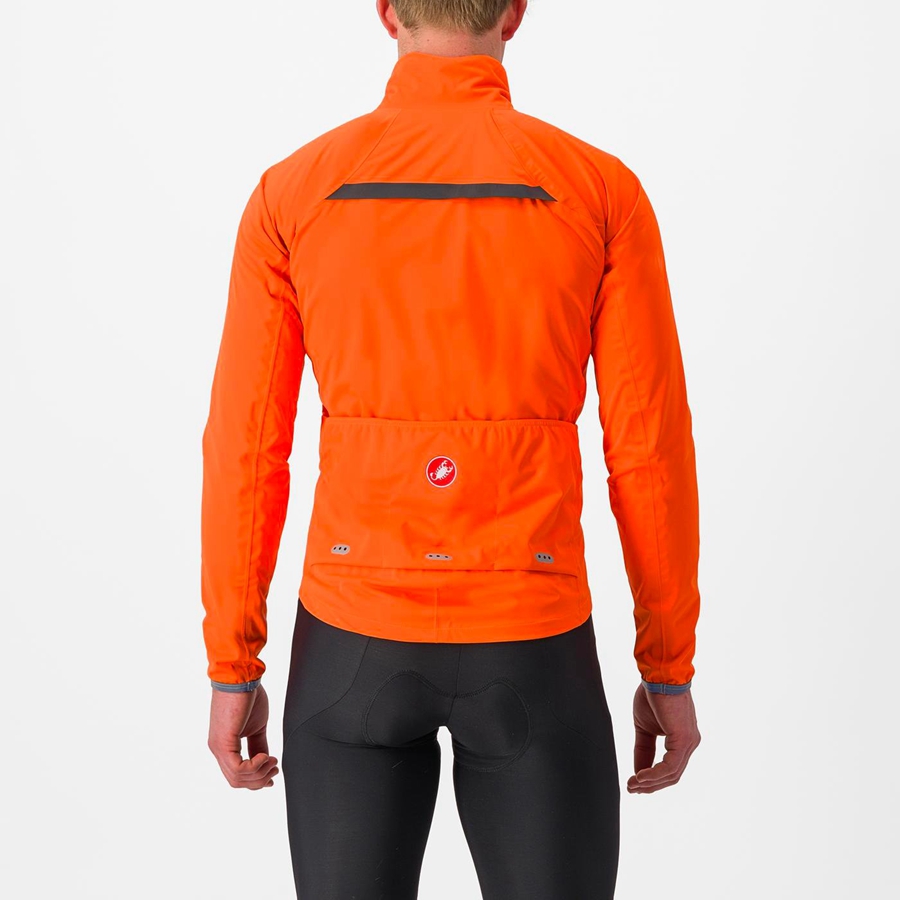 Proteccion Castelli GAVIA LITE Hombre Naranjas | 296-CGHZPK