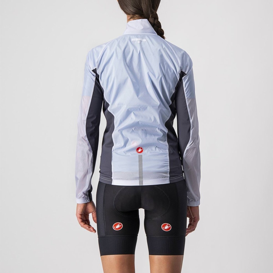 Proteccion Castelli SQUADRA STRETCH W Mujer Plateadas Gris Gris Oscuro | 935-RGANEQ