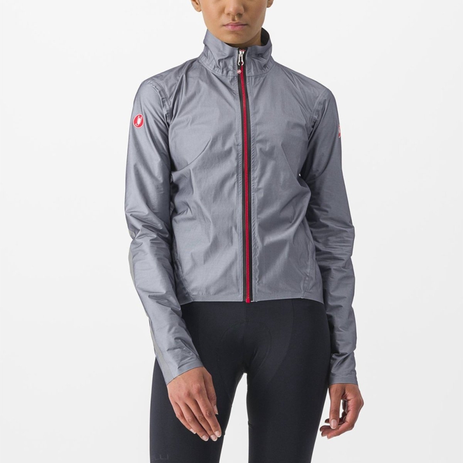 Proteccion Castelli TEMPESTA LITE W Mujer Gris | 857-YBGHXI