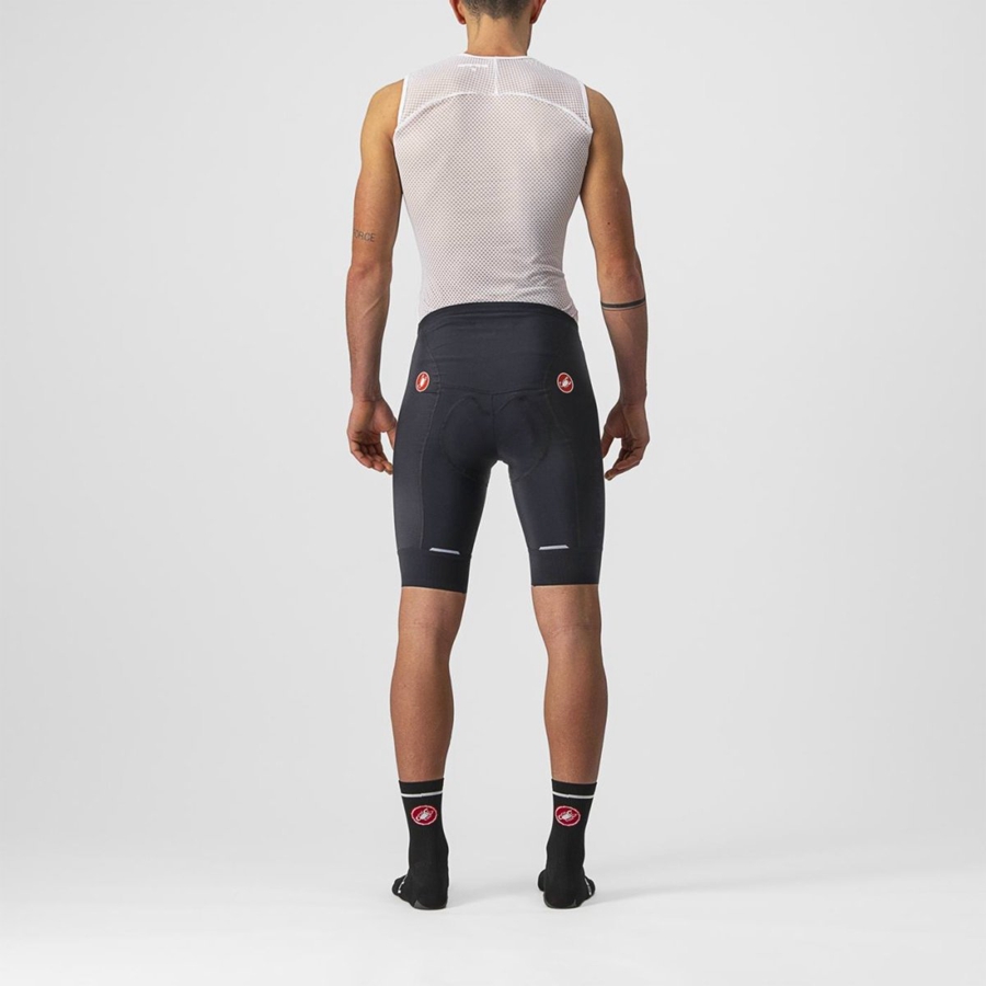 Short Castelli COMPETIZIONE Hombre Negras | 461-OETWRB