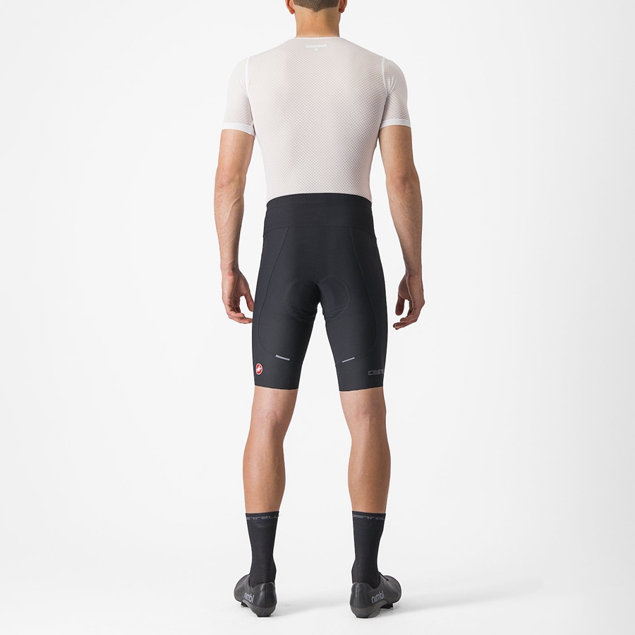 Short Castelli ESPRESSO Hombre Negras | 174-NIEJLY