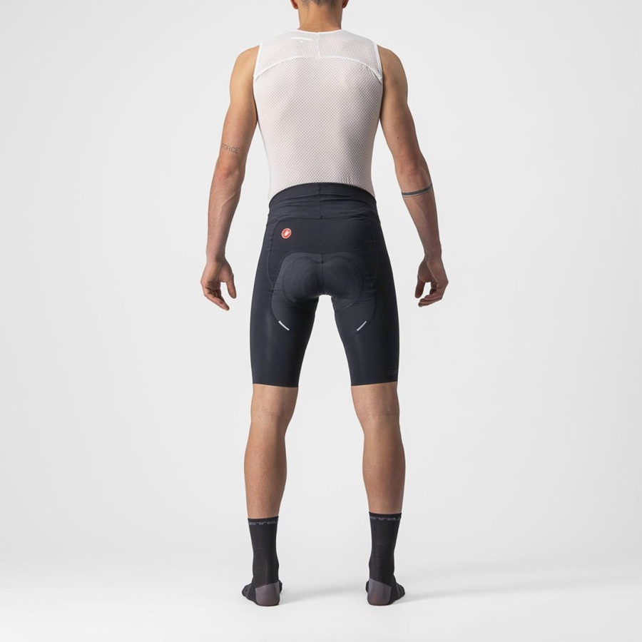 Short Castelli FREE AERO RC Hombre Negras | 463-SQCFAG