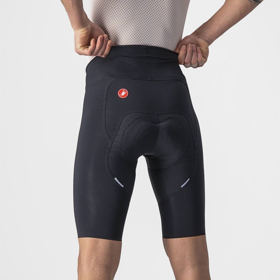 Short Castelli FREE AERO RC Hombre Negras | 463-SQCFAG