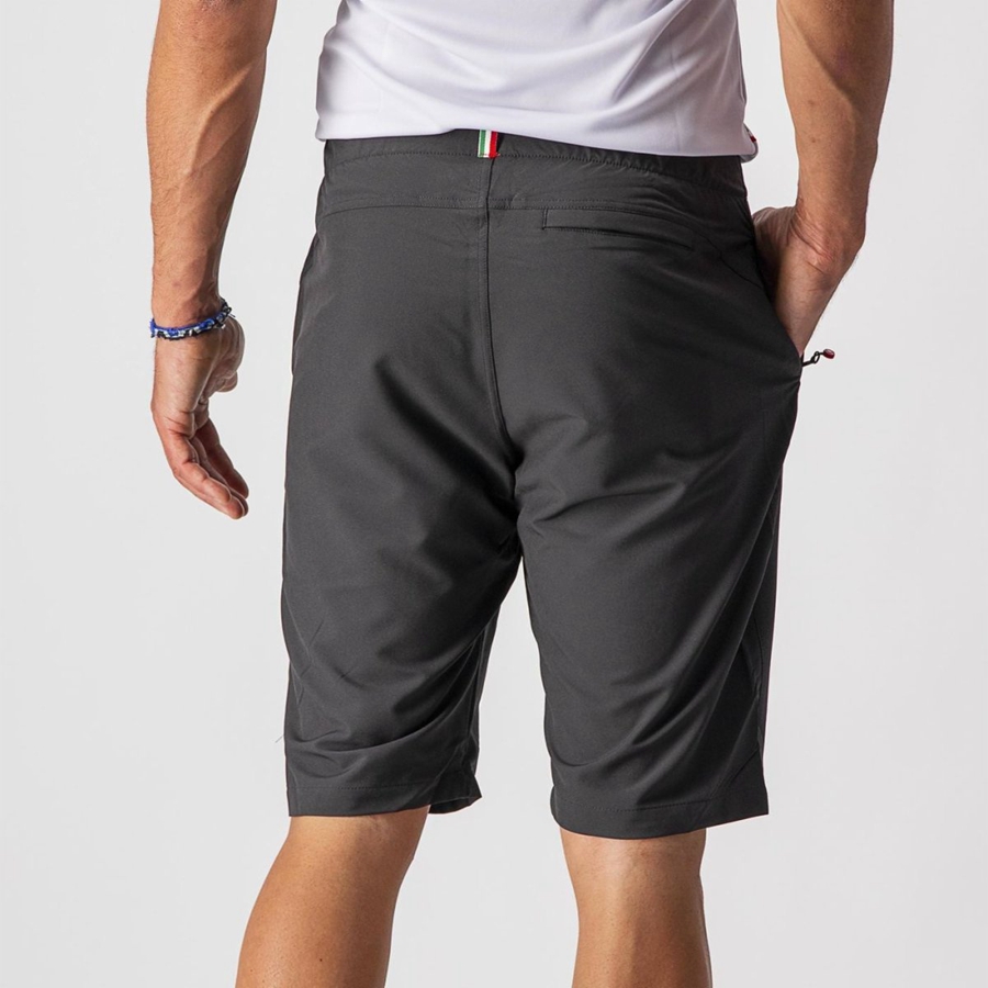 Short Castelli MILANO Hombre Negras | 630-ZMCQBO