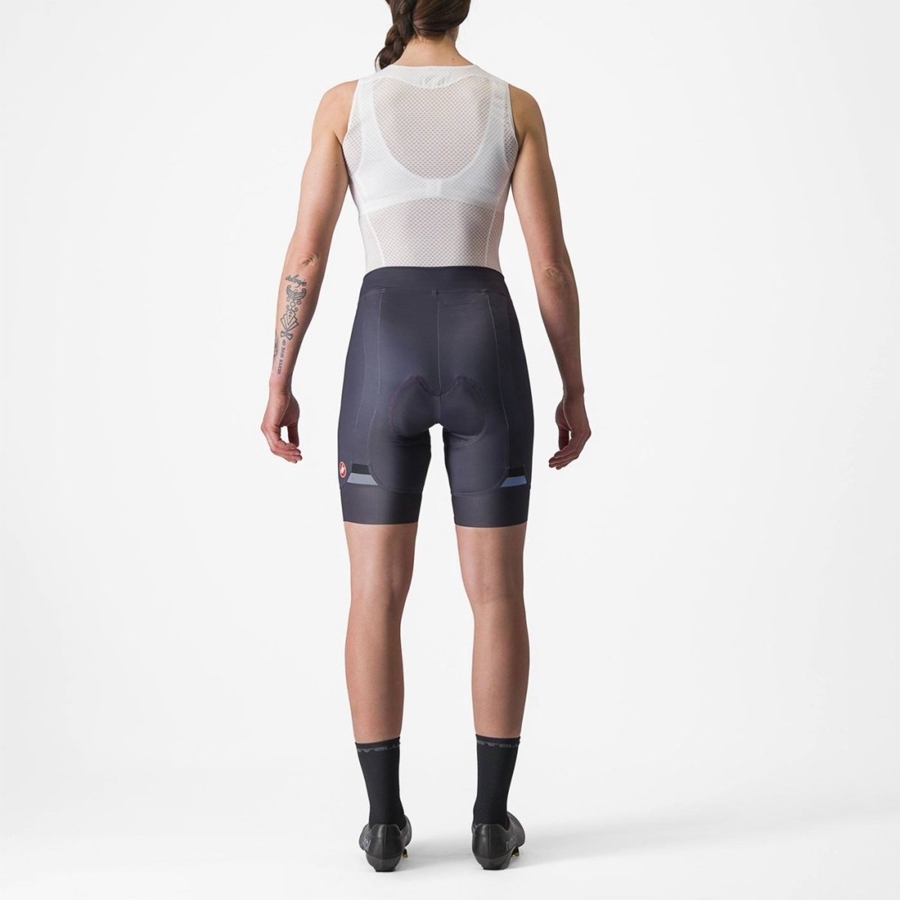 Short Castelli PRIMA Mujer Negras | 195-DZRTMC