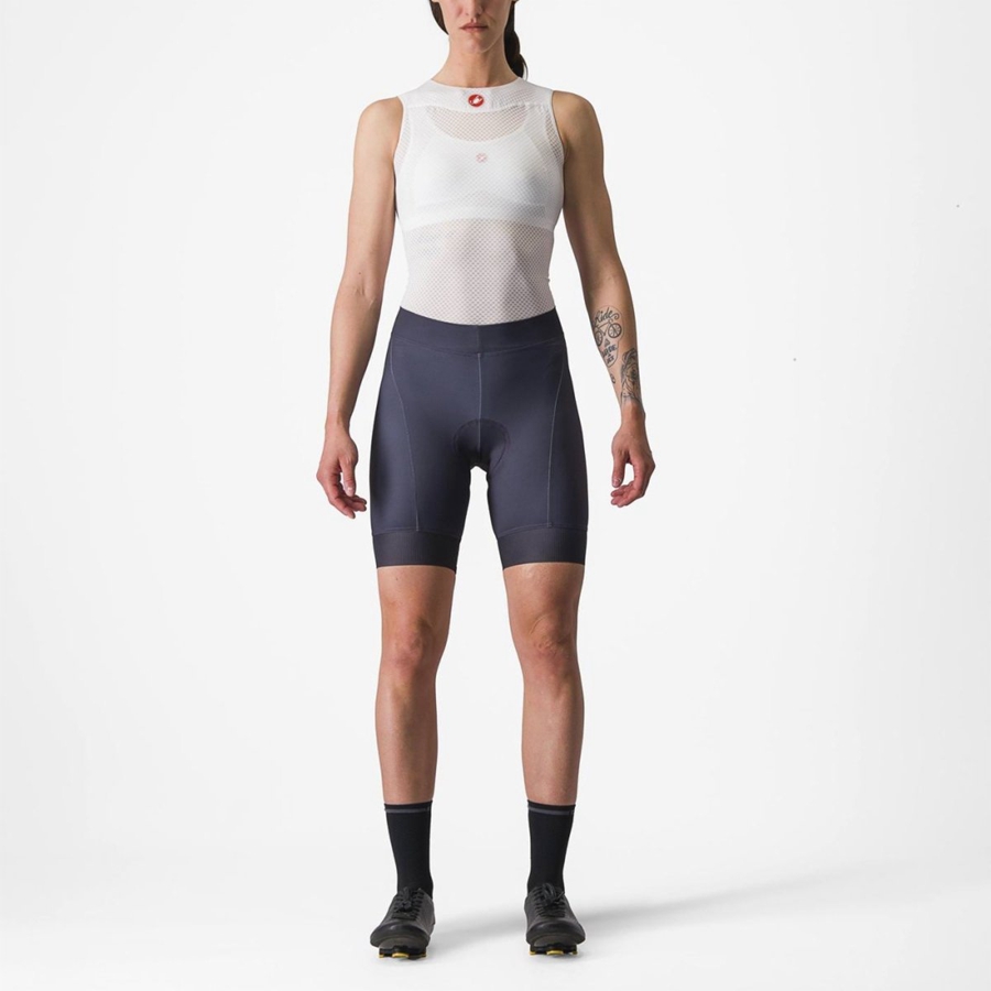 Short Castelli PRIMA Mujer Negras | 195-DZRTMC