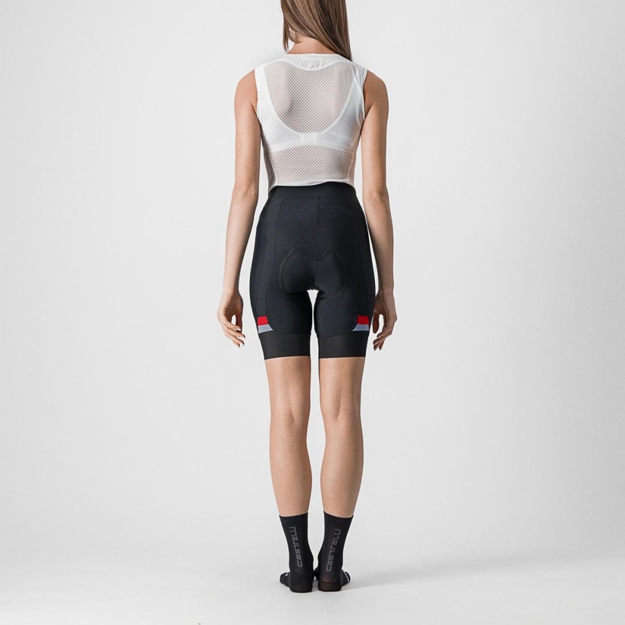 Short Castelli PRIMA Mujer Negras | 478-ZMLNSV