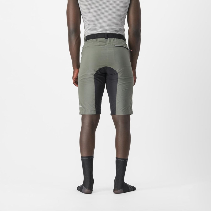 Short Castelli UNLIMITEDGY Hombre Gris | 841-JWGXTB