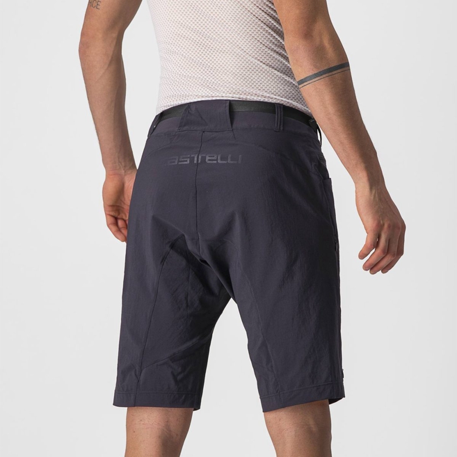 Short Castelli UNLIMITED TRAILGY Hombre Negras | 109-PEXJOS