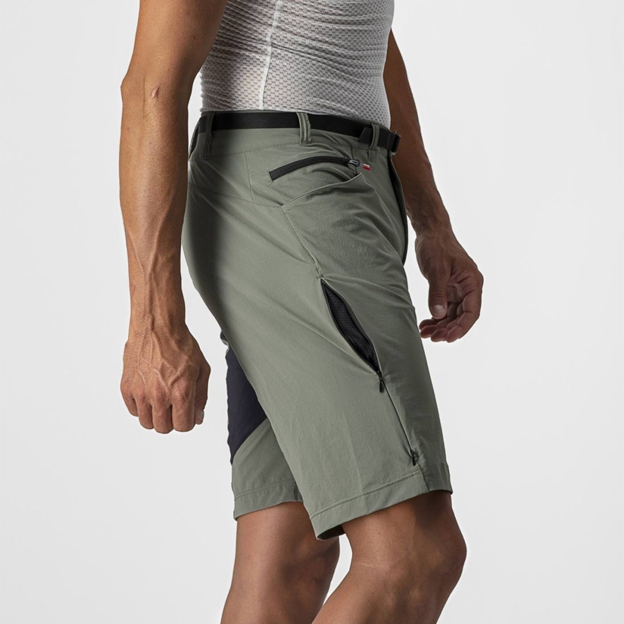 Short Castelli UNLIMITED TRAILGY Hombre Gris | 438-SORNFM