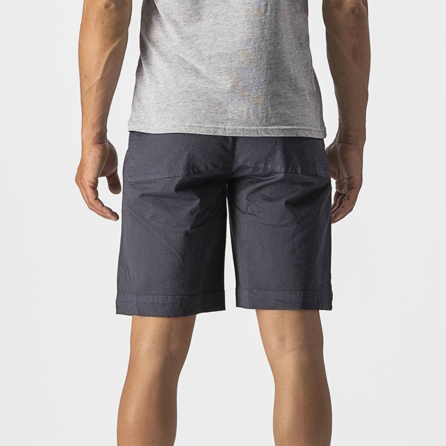 Short Castelli VG 5 POCKET Hombre Azules Oscuro | 930-LNDQKA